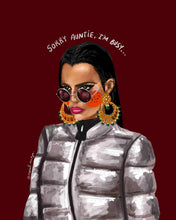 Load image into Gallery viewer, Sorry Auntie Words - Print