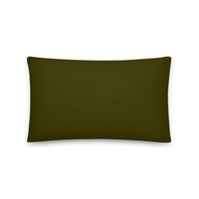 Load image into Gallery viewer, Sweet Dreams - Floral Pattern Olive - Pillow