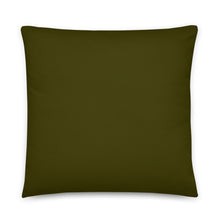 Load image into Gallery viewer, Sweet Dreams - Floral Pattern Olive - Pillow