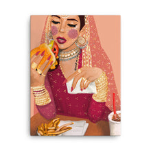 Load image into Gallery viewer, Foodie Bride - Canvas