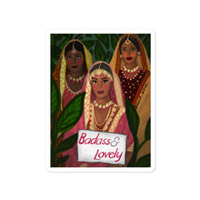 Load image into Gallery viewer, Badass & Lovely - Sticker
