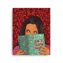 Load image into Gallery viewer, How to Slap a Racist - Canvas