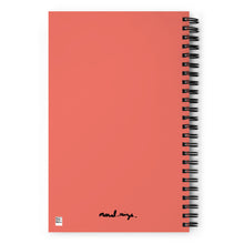 Load image into Gallery viewer, Everything is Connected Pattern Blue - Spiral Notebook