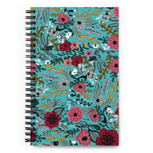 Load image into Gallery viewer, Current Mood - Floral - Spiral Notebook