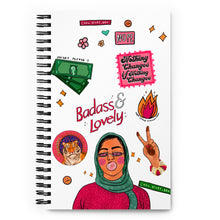 Load image into Gallery viewer, Manal's Doodles - Spiral Notebook