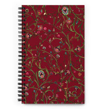 Load image into Gallery viewer, Everything is Connected Pattern - Spiral Notebook