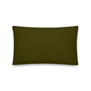 Sweet Dreams - Floral Pattern Olive - Pillow