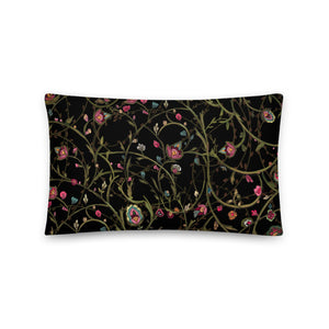 Everything is Connected Pattern Black -  Pillow