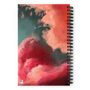 In the Clouds - Spiral Notebook