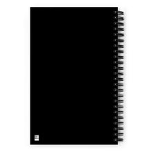 Load image into Gallery viewer, Everything is Connected Pattern Black - Spiral Notebook
