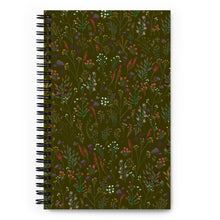 Load image into Gallery viewer, Sweet Dreams Floral Pattern Olive - Notebook
